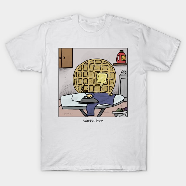 Waffle Iron T-Shirt by cartoonistnate